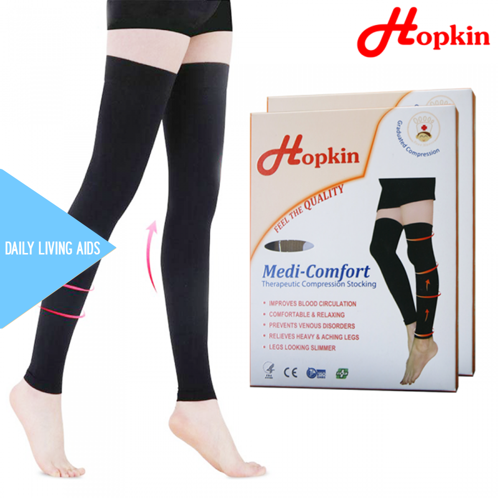 HOPKIN COMPRESSION STOCKING ABOVE KNEE